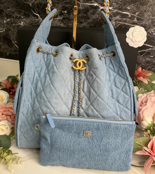 Chanel 25 Medium Denim