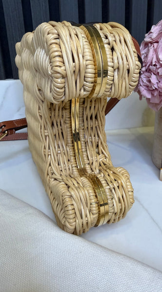 Celine Triomphe Wicker bag