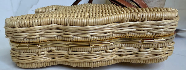 Celine Triomphe Wicker bag