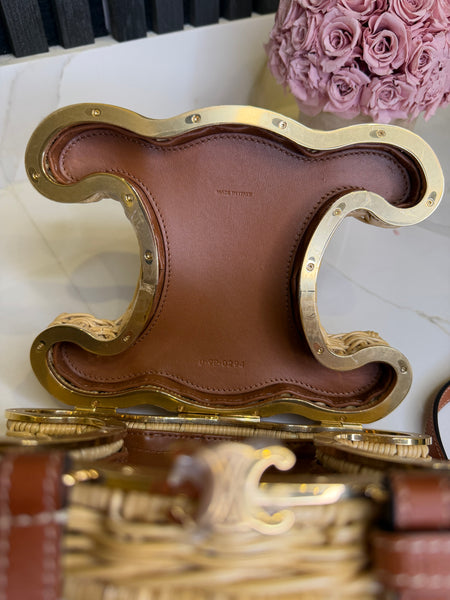 Celine Triomphe Wicker bag
