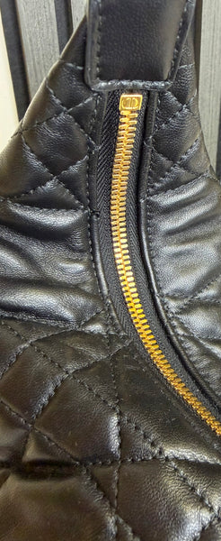 Dior Large D-Dream Bag Black Macrocannage Lambskin