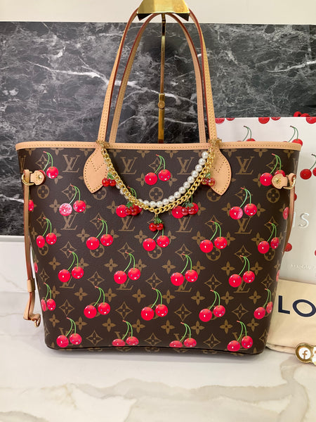 Louis Vuitton Neverfull MM Cherry