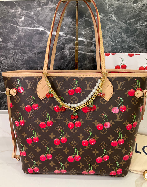 Louis Vuitton Neverfull MM Cherry