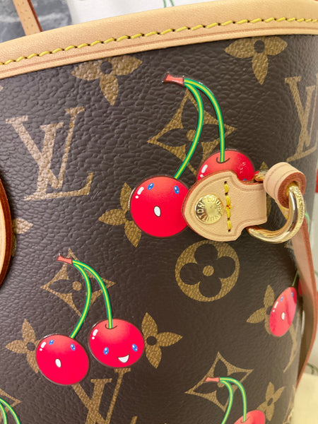 Louis Vuitton Neverfull MM Cherry