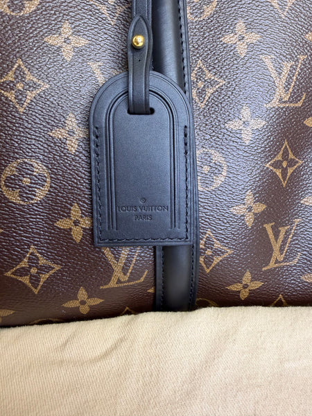Louis Vuitton Black Monogram Canvas Soufflot MM