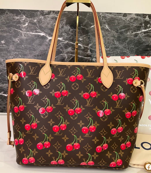 Louis Vuitton Neverfull MM Cherry