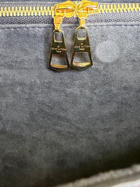 Louis Vuitton Black Monogram Canvas Soufflot MM