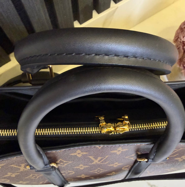 Louis Vuitton Black Monogram Canvas Soufflot MM