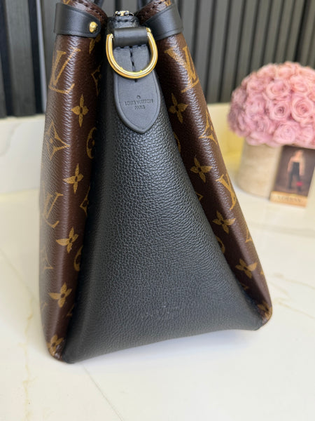 Louis Vuitton Black Monogram Canvas Soufflot MM