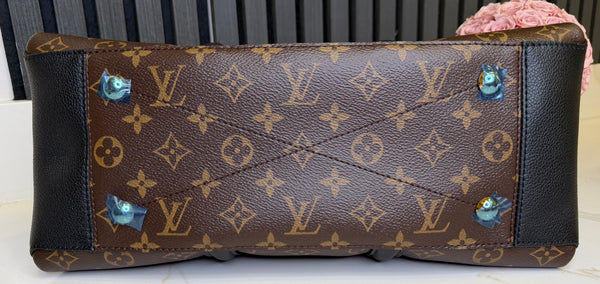 Louis Vuitton Black Monogram Canvas Soufflot MM