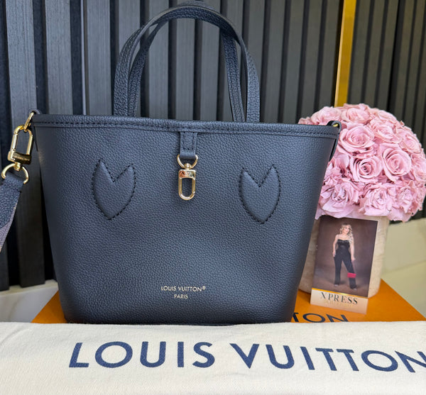 LV Neverfull Inside Out BB Noir/Monograma