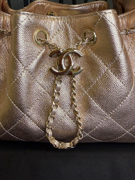 Chanel 25 mini rosegold