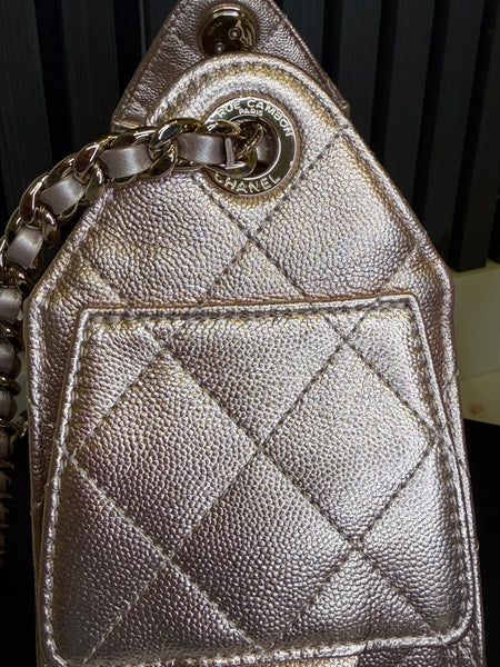 Chanel 25 mini rosegold