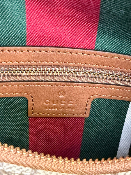 Gucci emblem shoulder bag