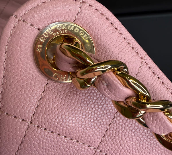 Chanel 25 small rosa