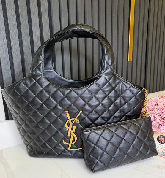 YSL ICARE MEDIANA QUILTED