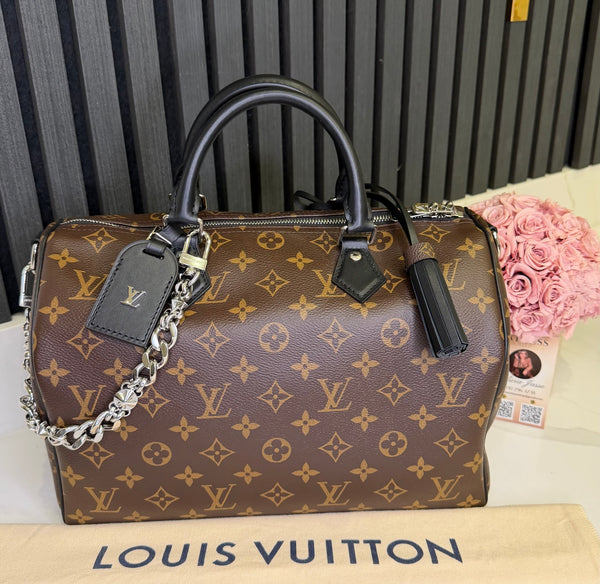 Louis Vuitton Speedy Soft 30 Dark