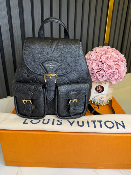 LOUIS VUITTON NOIR BACKPACK BACKUP