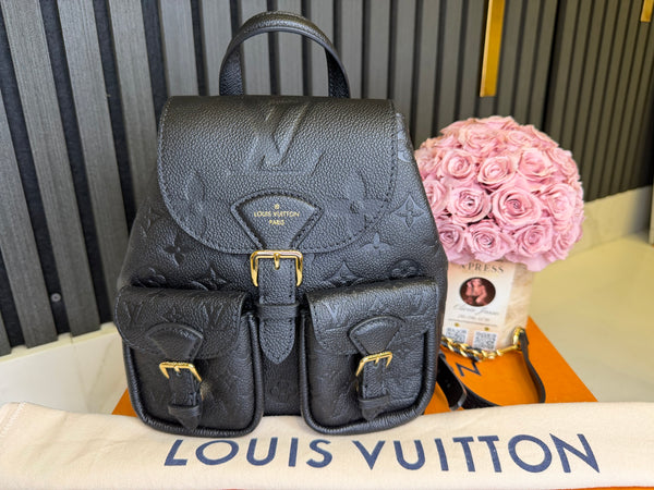 LOUIS VUITTON NOIR BACKPACK BACKUP