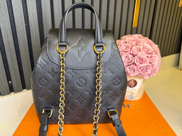 LOUIS VUITTON NOIR BACKPACK BACKUP