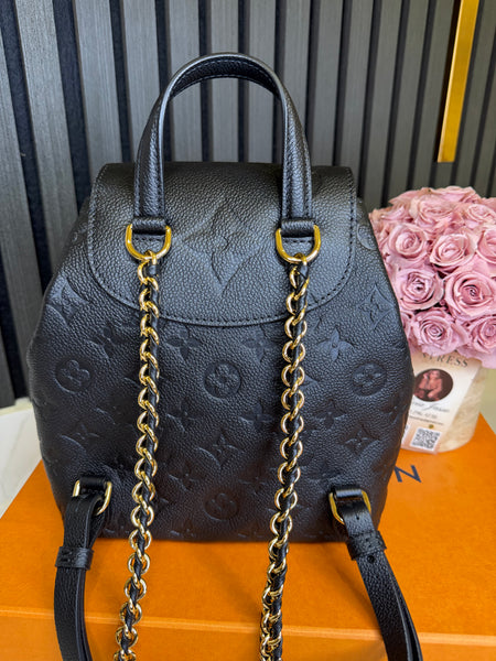 LOUIS VUITTON NOIR BACKPACK BACKUP