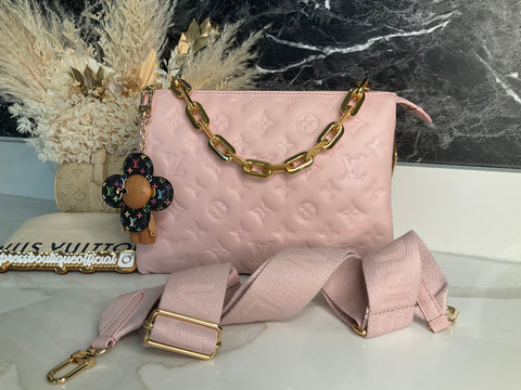 Louis Vuitton Cousin pm rose ballerine