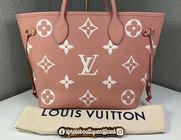 Louis Vuitton Neverfull Bicolor Rosa