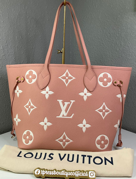 Louis Vuitton Neverfull Bicolor Rosa