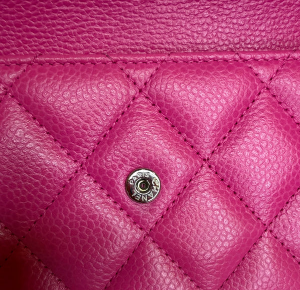 Chanel long wallet rosa