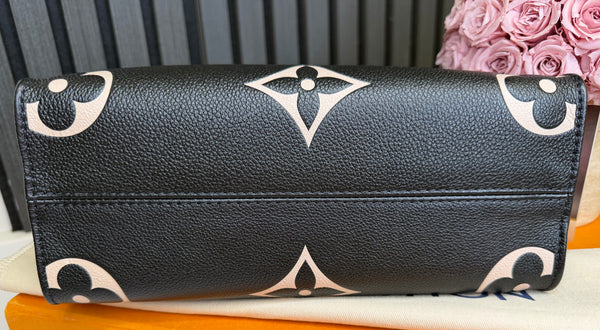 Louis Vuitton otg pm bicolor black
