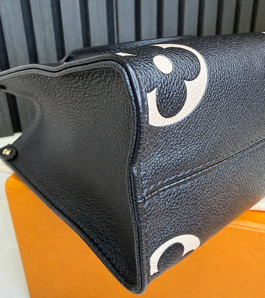 Louis Vuitton otg pm bicolor black