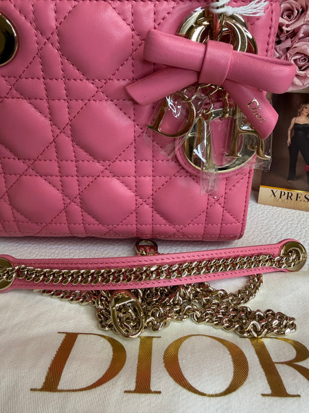 Lady Dior bow rosa soupir