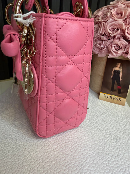 Lady Dior bow rosa soupir