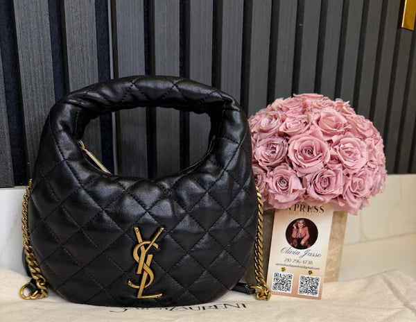YSL ICARINO MINI IN QUILTED NAPPA
