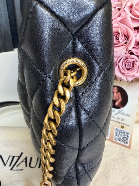 YSL ICARINO MINI IN QUILTED NAPPA