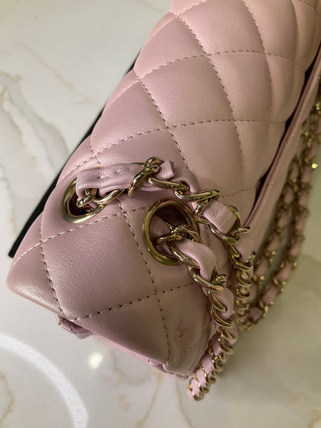 Chanel Medium double flap Iridesent