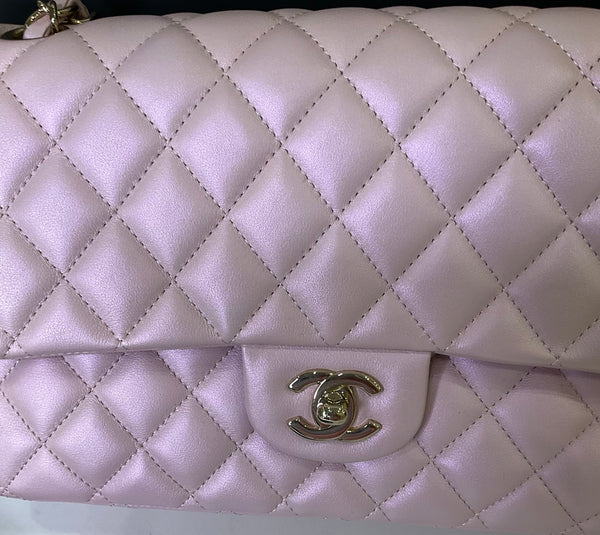 Chanel Medium double flap Iridesent