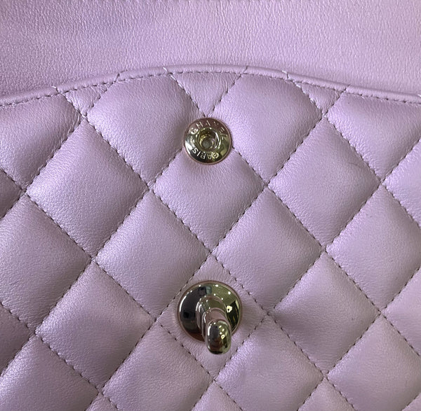 Chanel Medium double flap Iridesent