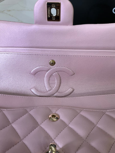 Chanel Medium double flap Iridesent