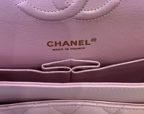 Chanel Medium double flap Iridesent