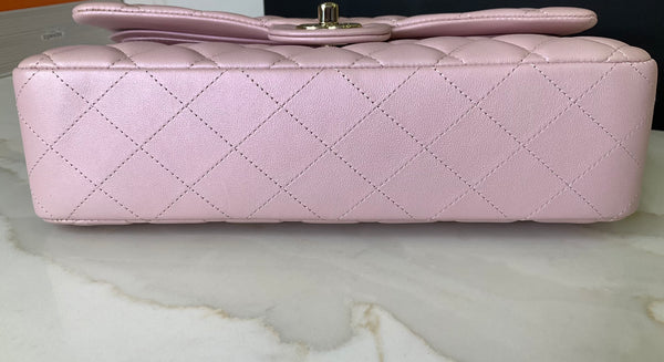 Chanel Medium double flap Iridesent