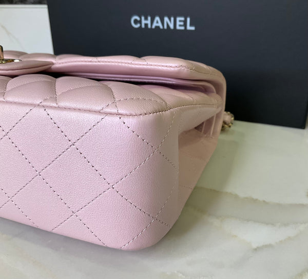 Chanel Medium double flap Iridesent