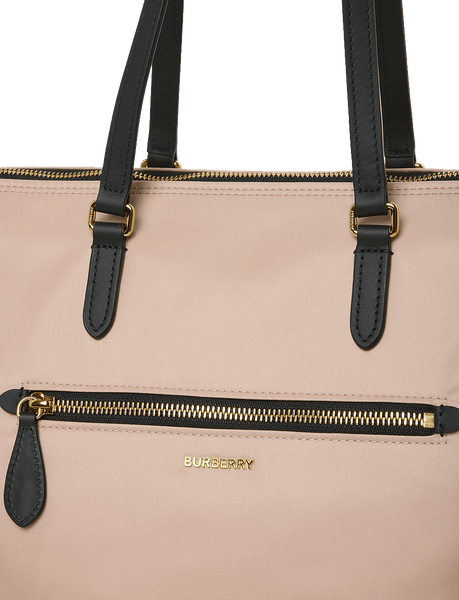 Burberry large zip tote