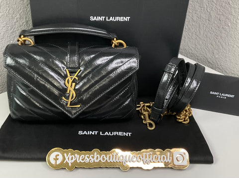 YSL College Mini  Quilted Crossbody Bag
