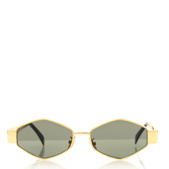 Celine Metal Triomphe lente de sol (Gold)