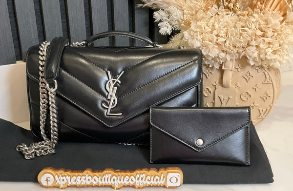YSL lou lou matalasse lambskin