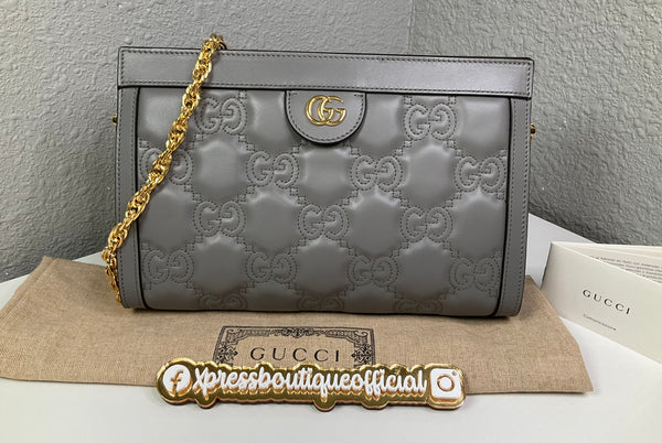 Gucci Matalasse Clutch grey