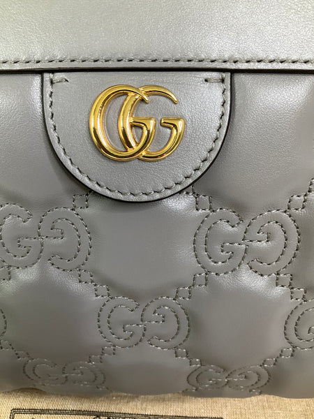 Gucci Matalasse Clutch grey