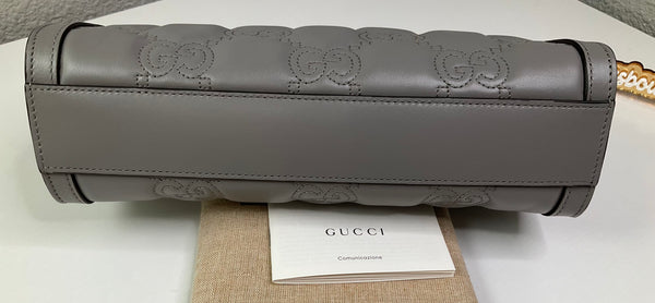 Gucci Matalasse Clutch grey