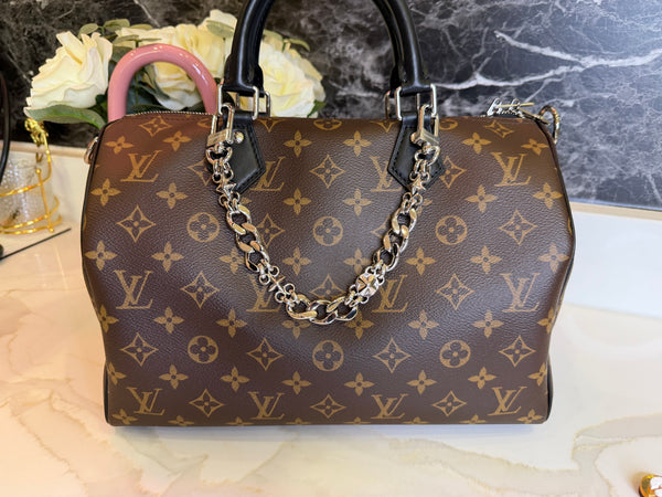 Louis Vuitton Speedy Soft 30 Dark
